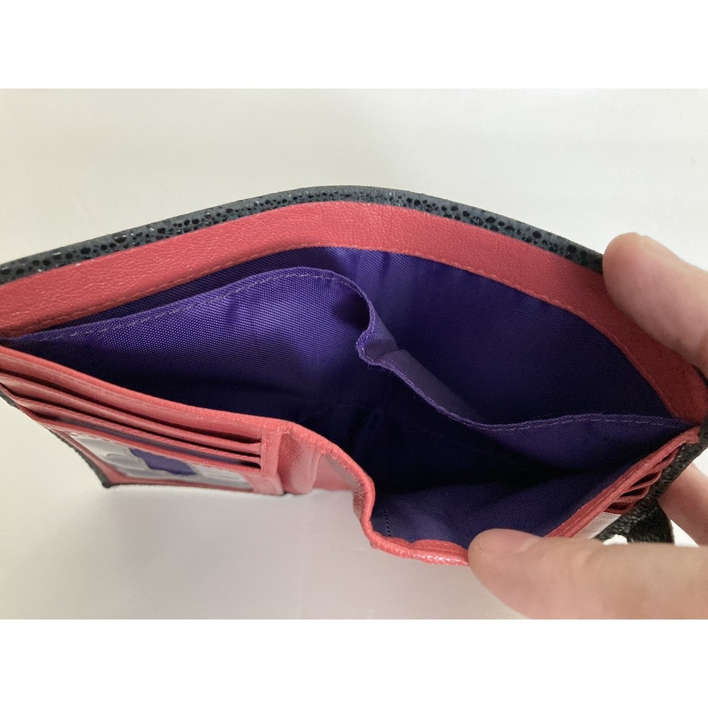 Tusk Genuine Leather Bifold Snap Wallet Zip Pocket Credit Card Organizer - Picture 6 of 10